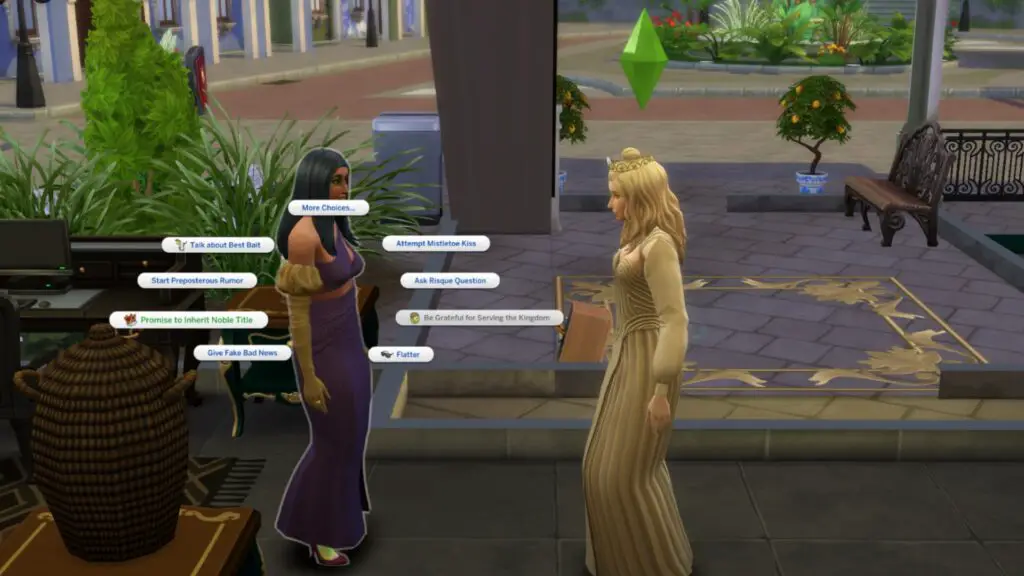 Sim family with noble title