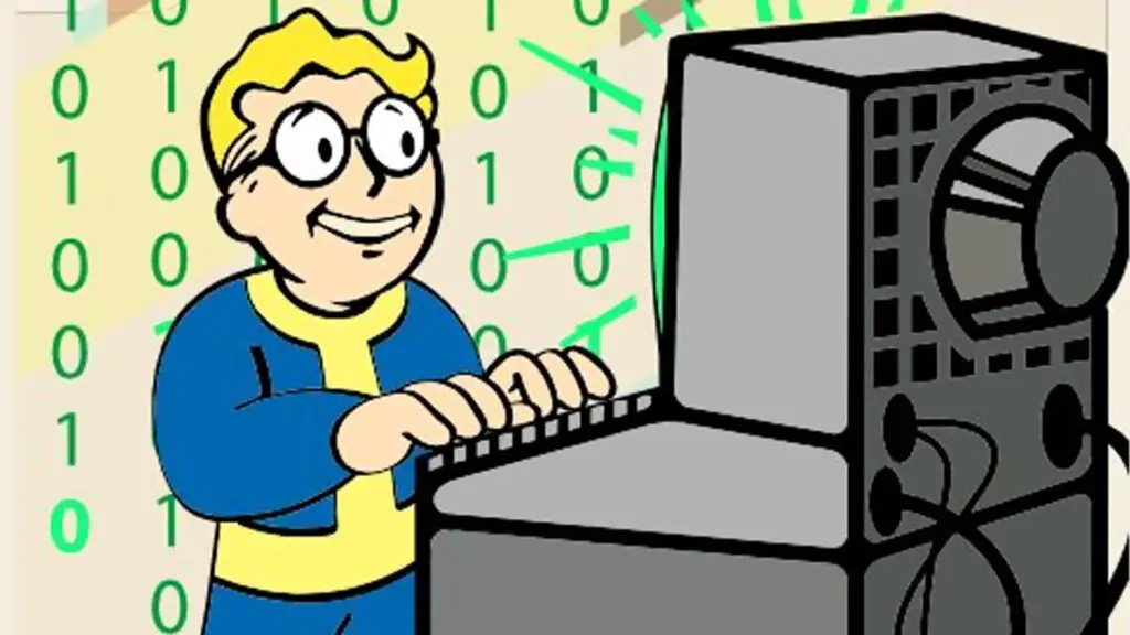 The Pip-Boy interface from the Fallout series illustrating digital innovation in gaming