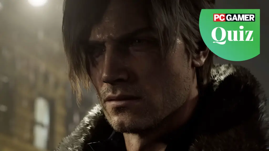 Leon Kennedy close up from Resident Evil Requiem