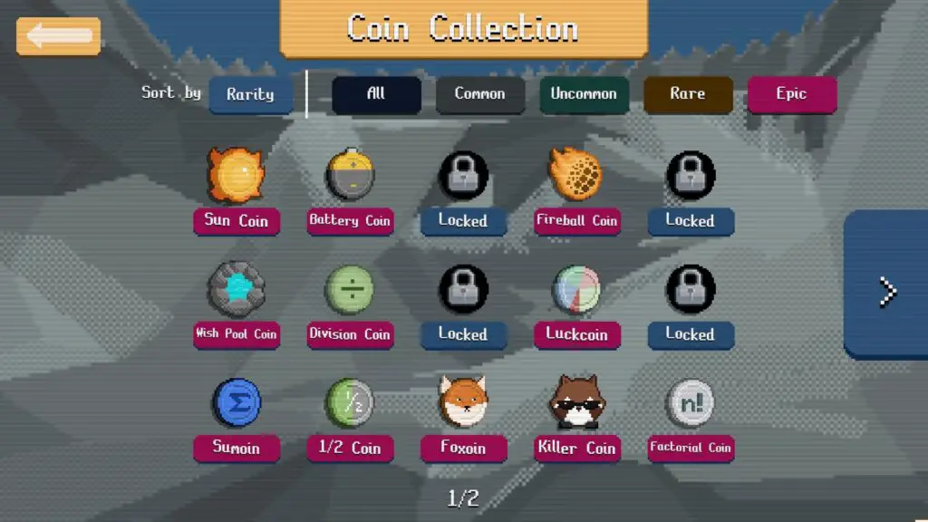 Raccoin Epic Coins Power