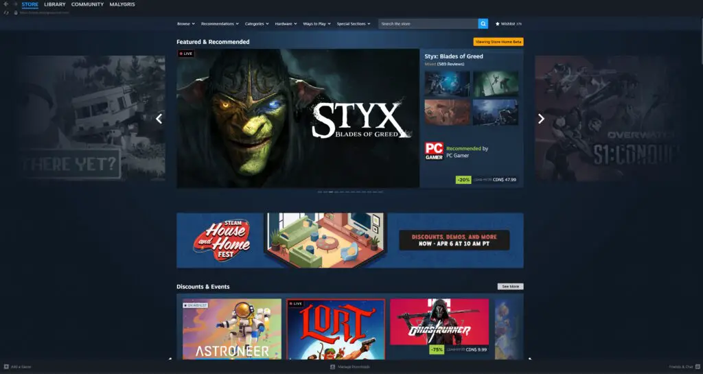 Steam discovery tools