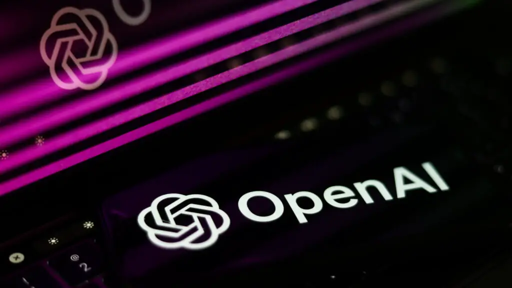 The OpenAI logo representing the corporate shift in AI models.