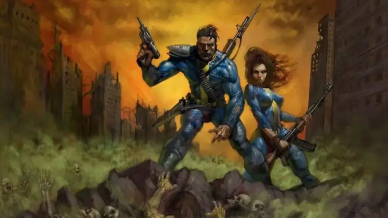 Key art for the original Fallout