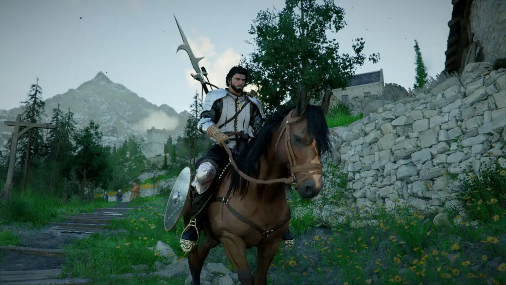 Crimson Desert horse