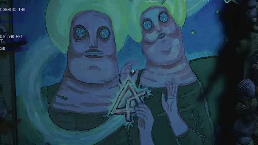 Hoarder gameplay still featuring strange entities