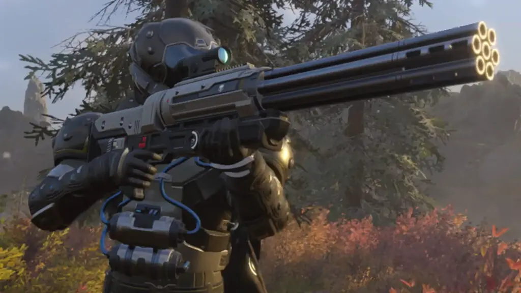 Strategic map of the Galactic War in Helldivers 2.