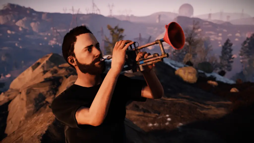 Rust musical instruments in-game screenshot