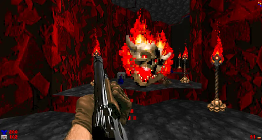 SIGIL II, Doom's sixth campaign episode, running on a modern PC gaming rig