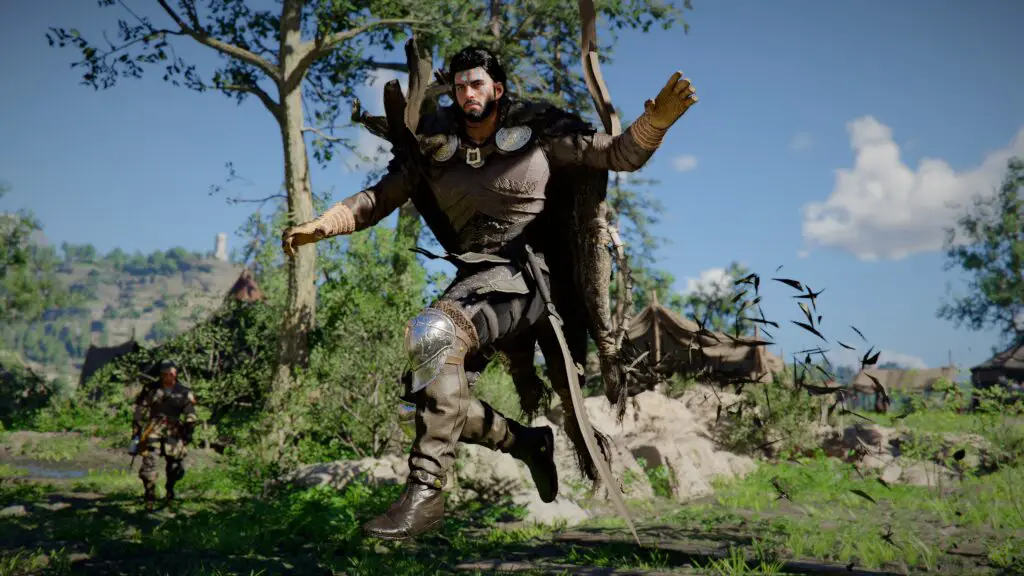 Kliff jumping in Crimson Desert