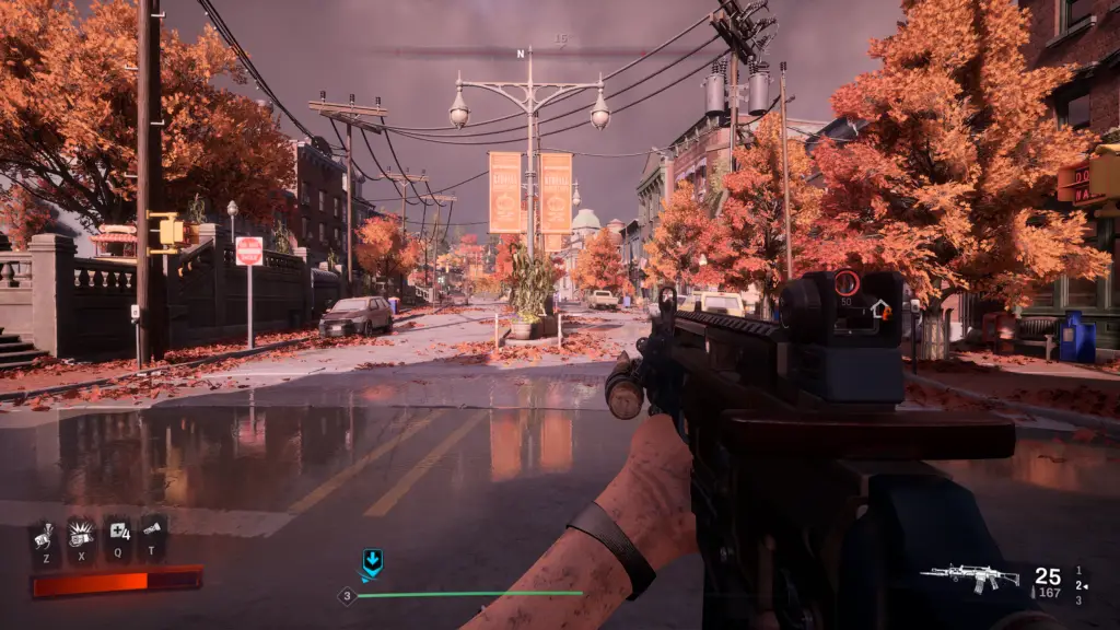 The town of Redfall.