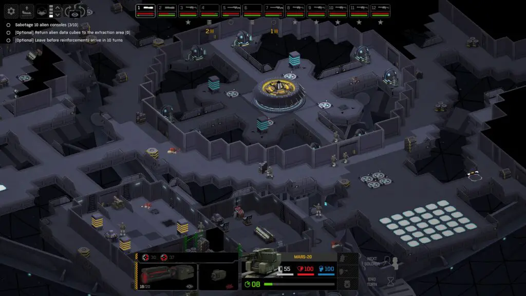 Combat tactics in Xenonauts 2