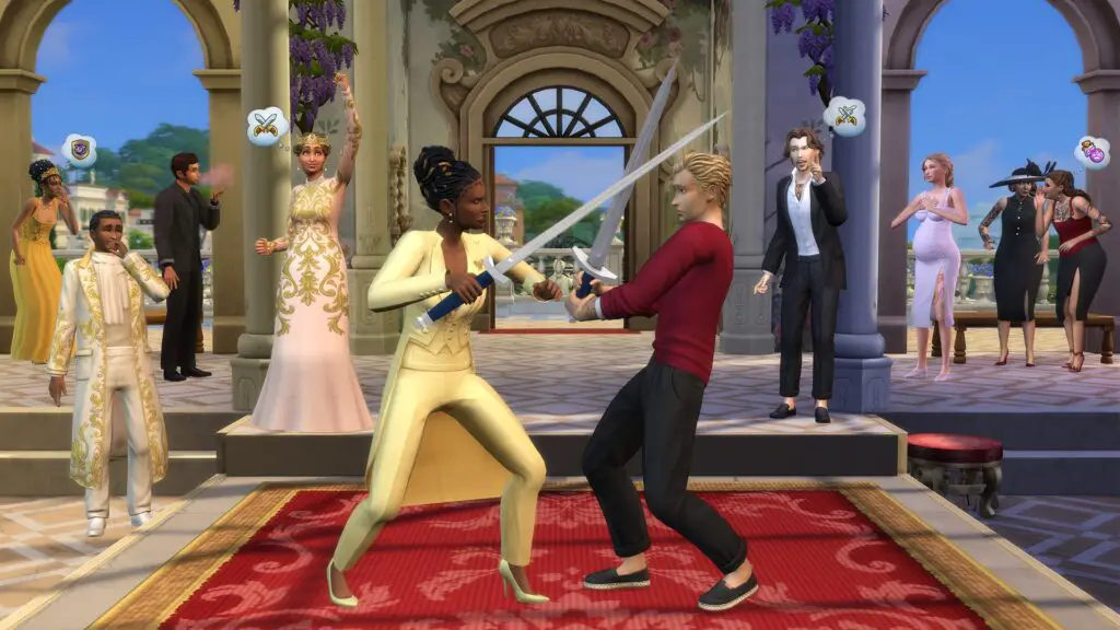 The Sims 4 Royalty & Legacy Gameplay