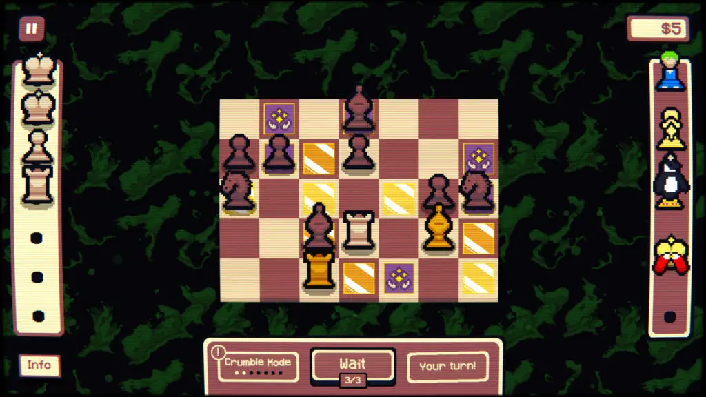 A chess game