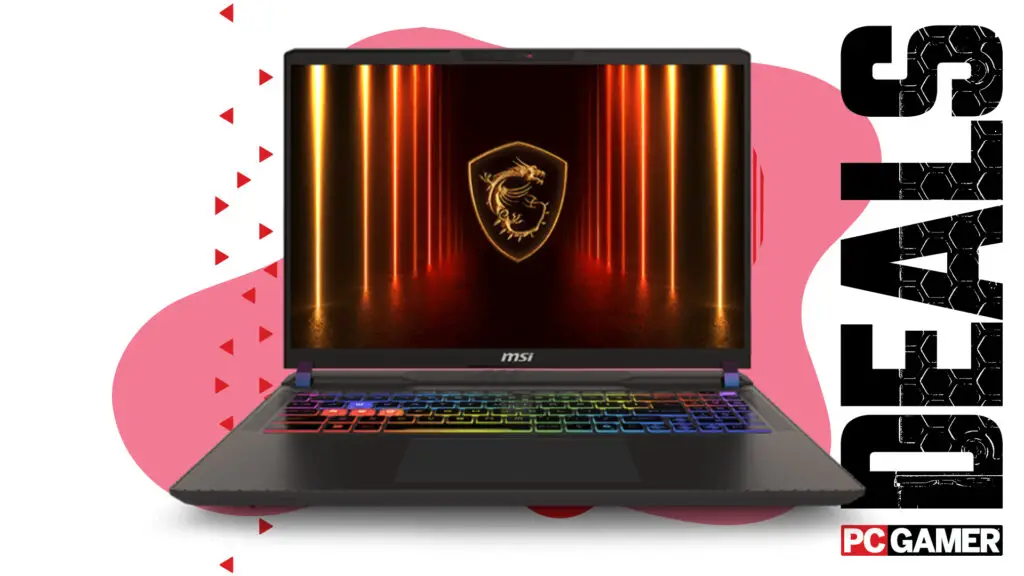The MSI Vector 16 HX gaming laptop showcasing its sleek design and high-performance hardware