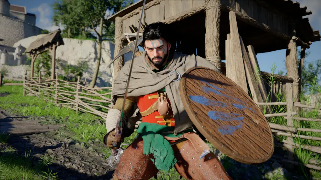 Crimson Desert protagonist Kliff in combat