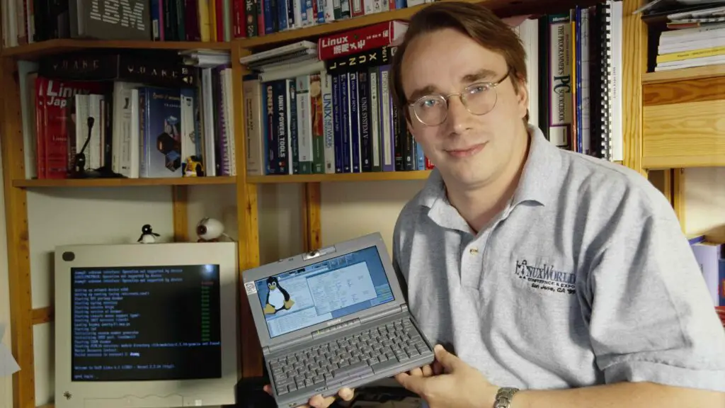 Linux Designer Linus Torvalds - Linus Torvalds was the designer of the open-source operating system Linux.