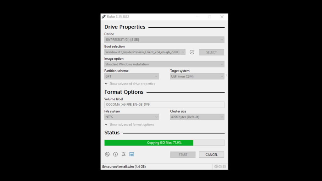 Microsoft Windows 11 ISO download error screen