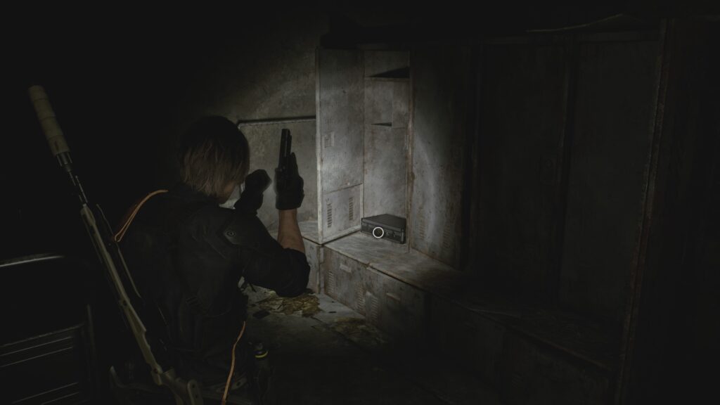 Resident Evil Requiem briefcase code in the STARS office