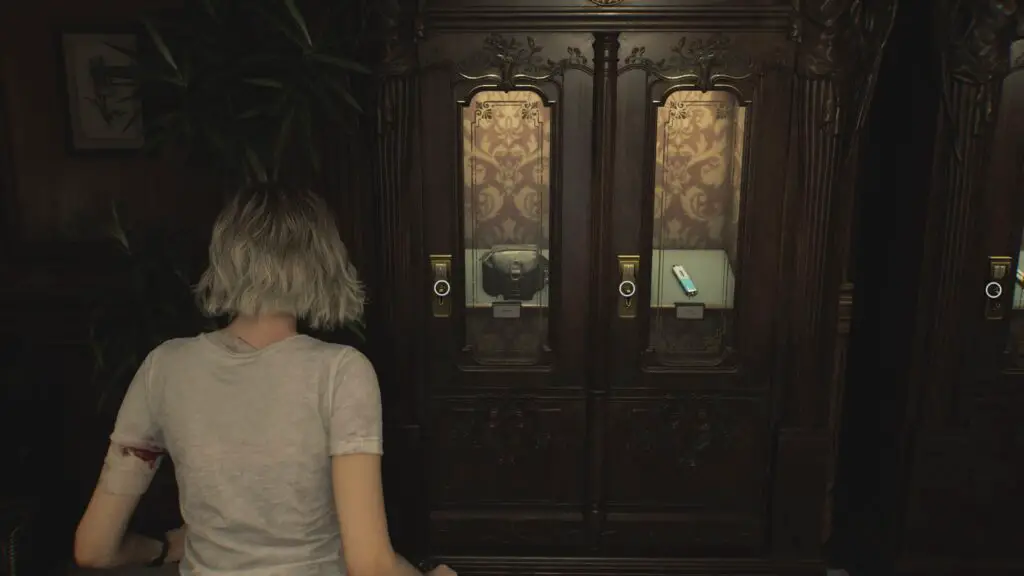 Resident Evil Requiem inventory expansion at the Parlor store