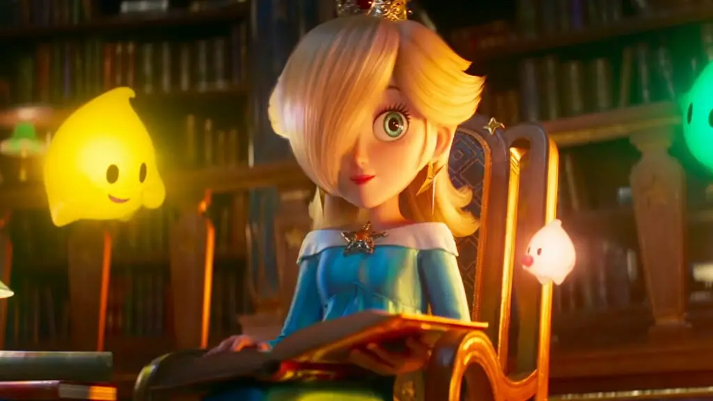 Visual spectacle in the Super Mario Galaxy movie