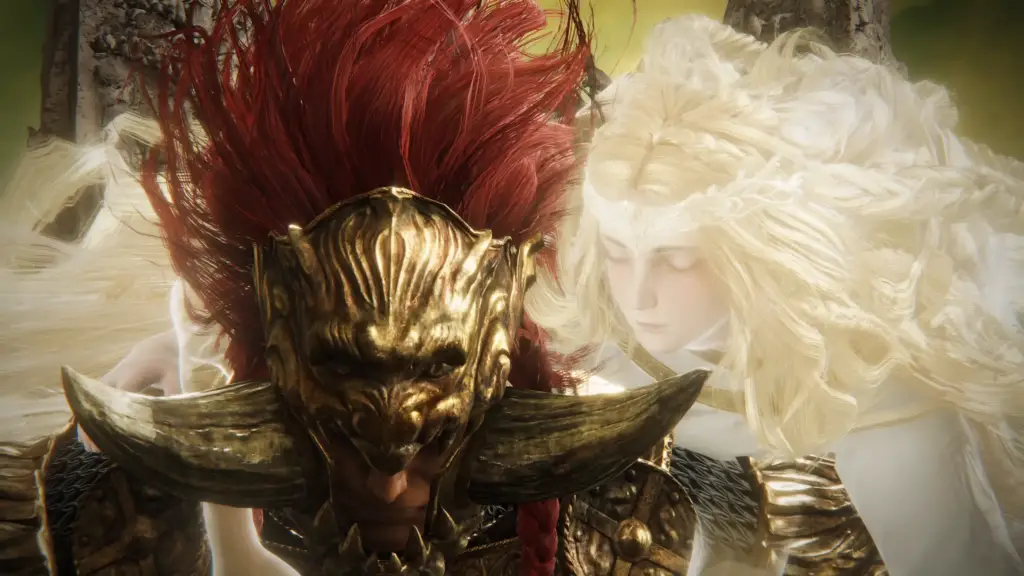 Miquella and Radahn at the end of Shadow of the Erdtree