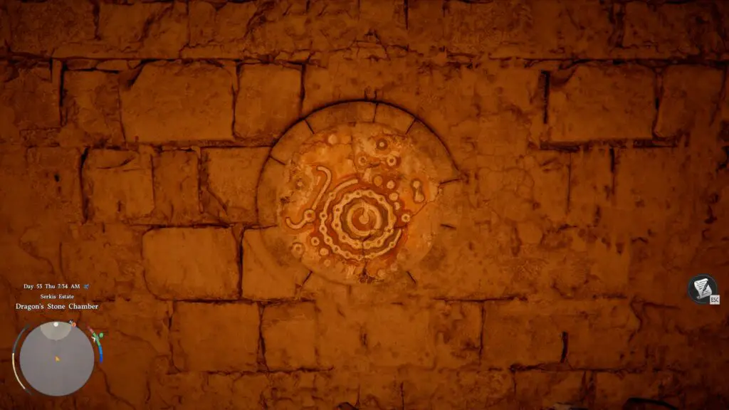 Crimson Desert Dragon's Stone Chamber - Front Dial Configuration