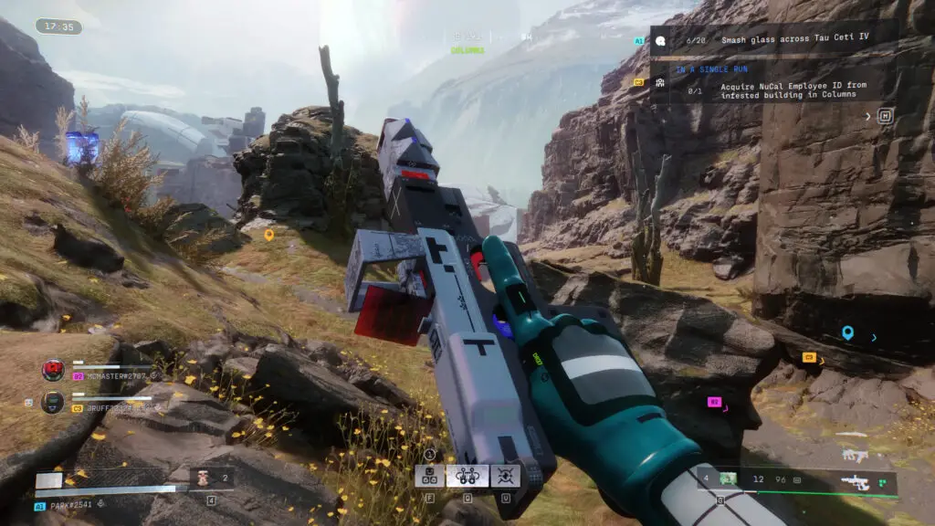 A view of the alien landscapes on Tau Ceti IV