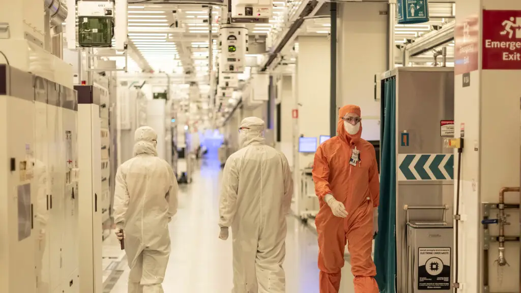 Intel's Fab 28 facility, a cornerstone of their domestic manufacturing.