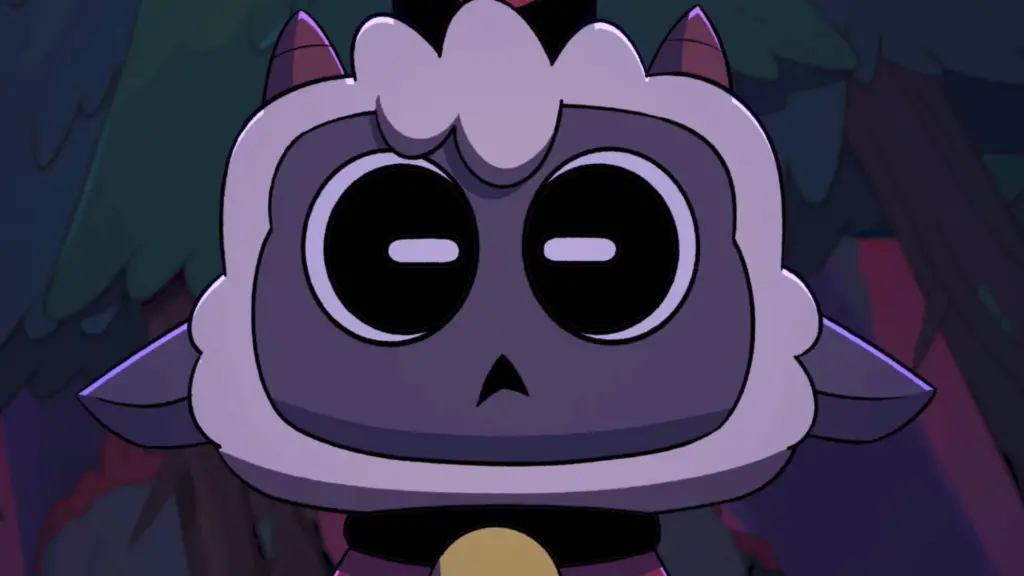 Lamb looking shocked