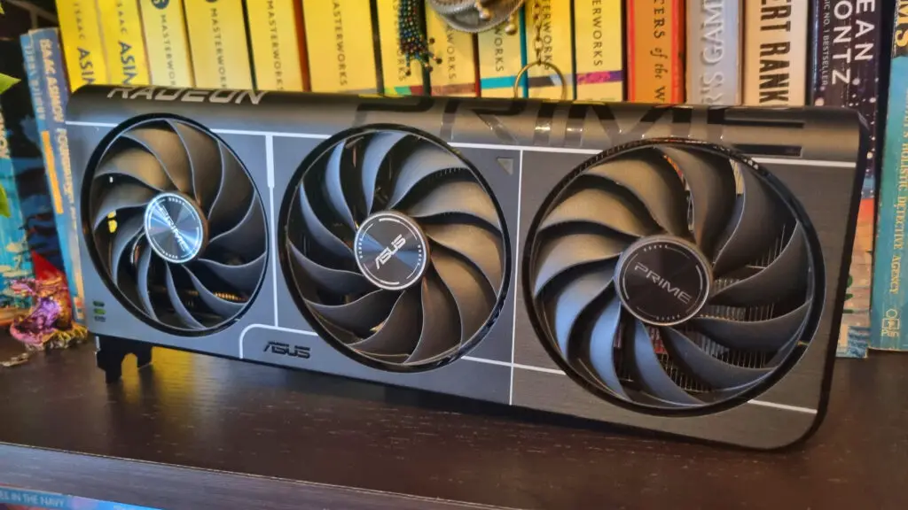 Asus Prime Radeon RX 9060 XT OC Edition design
