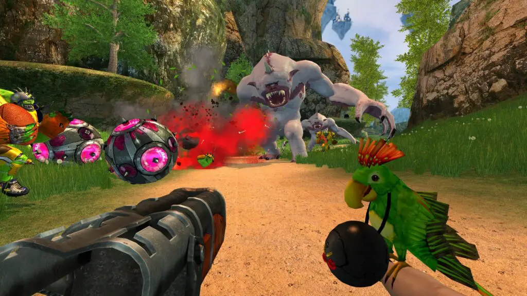 Technical improvements in Serious Sam 2