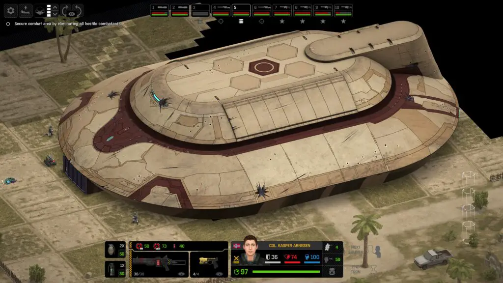 Global panic management in Xenonauts 2