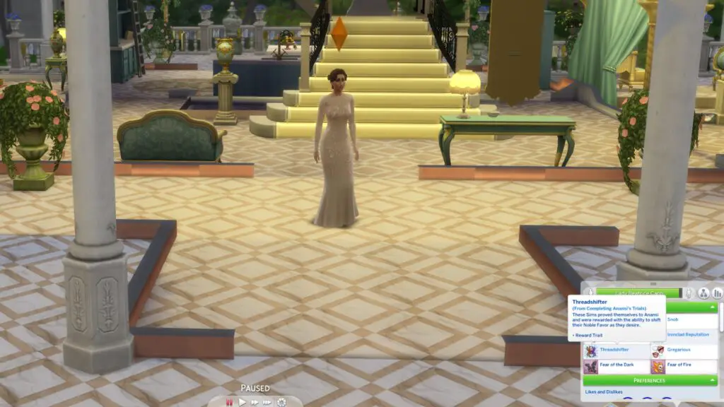 Noble Traits in The Sims 4