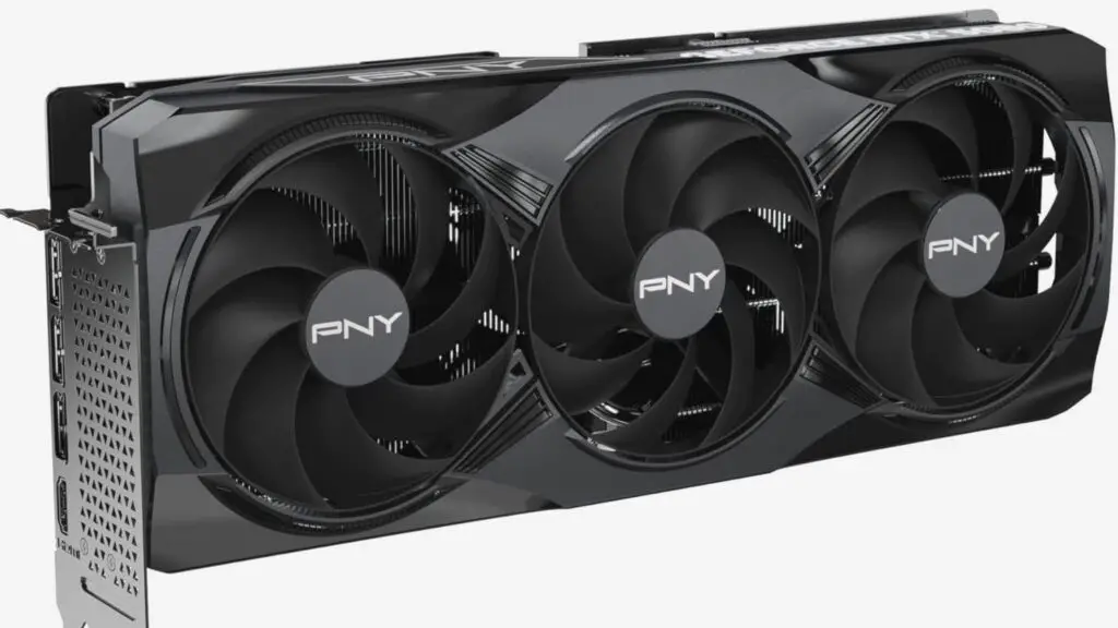 PNY GeForce RTX 5080 Triple Fan graphics card