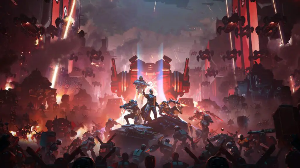 Helldivers 2 Machinery of Oppression Campaign Art