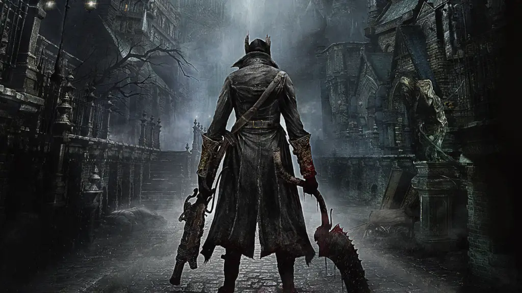 Atmospheric concept art representing the dark, gothic world of Bloodborne