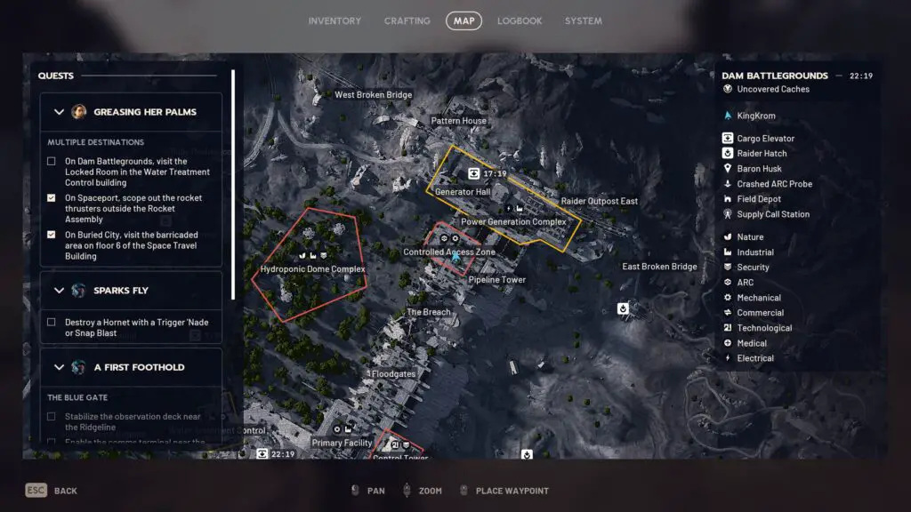 Arc Raiders Controlled Access Zone entrance