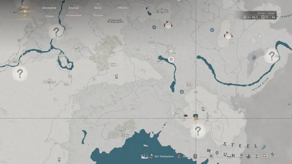 Crimson Desert legendary horses - Rokade location