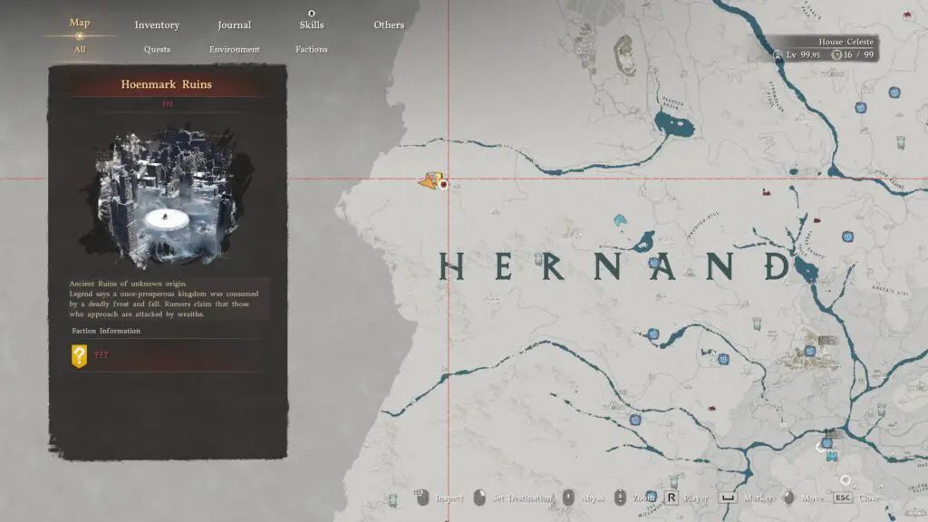 Hoenmark Ruins environment in Crimson Desert