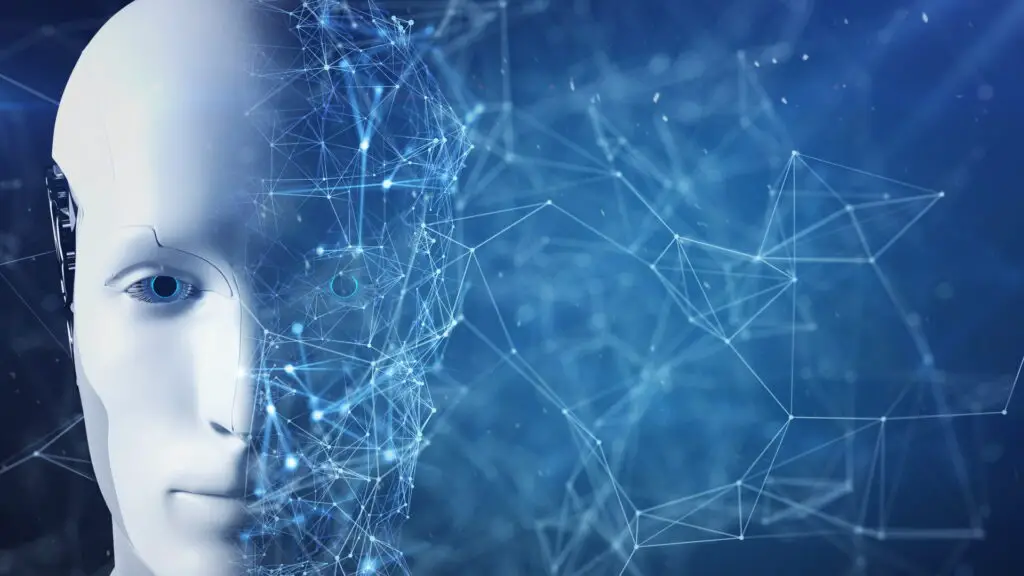 Conceptual representation of Artificial Intelligence and human integration