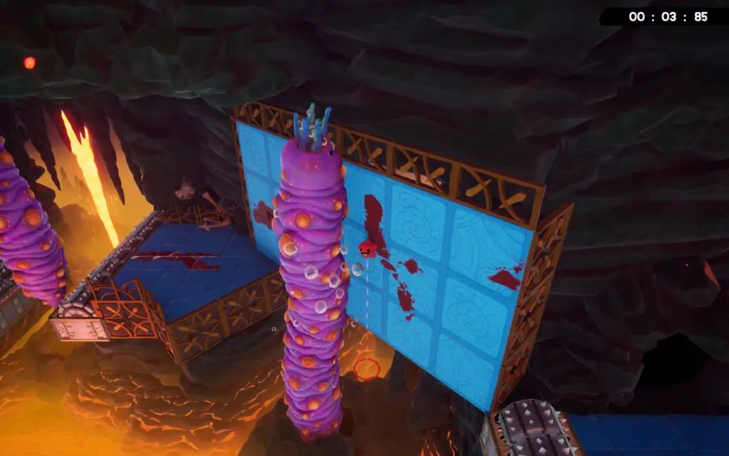 Super Meat Boy 3D wall running mechanics