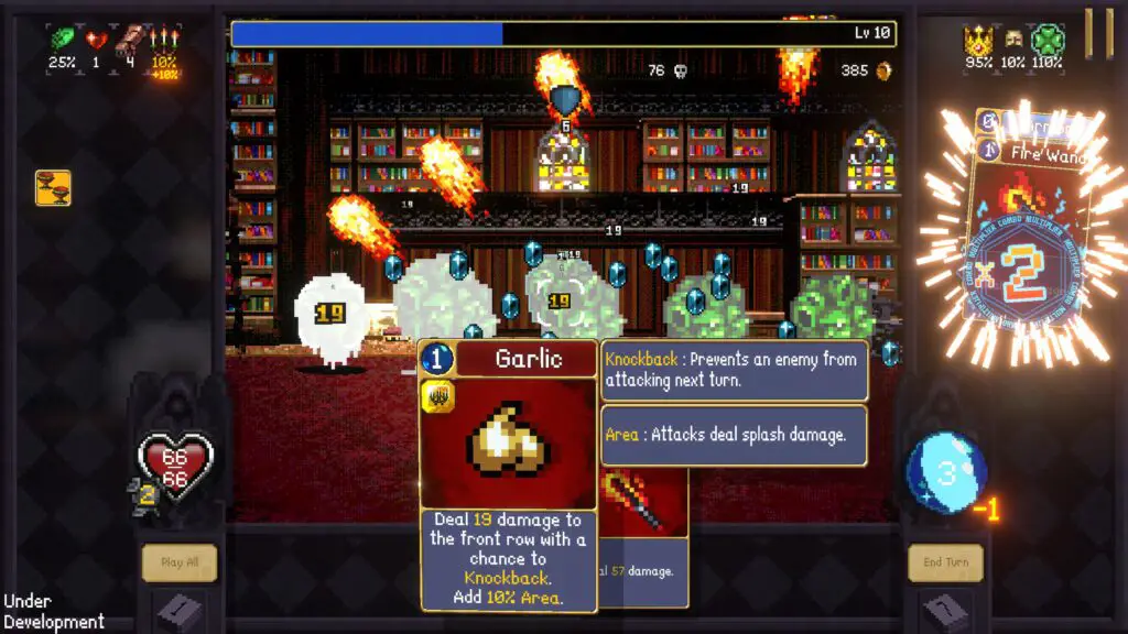 Vampire Crawlers deckbuilding dungeon crawler