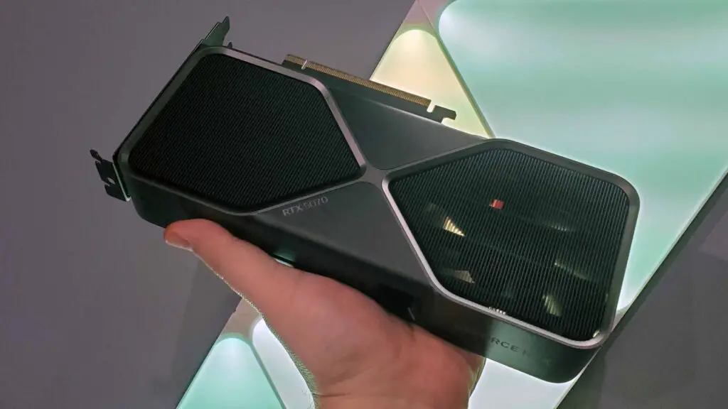 Nvidia RTX 5070 Founders Edition graphics card