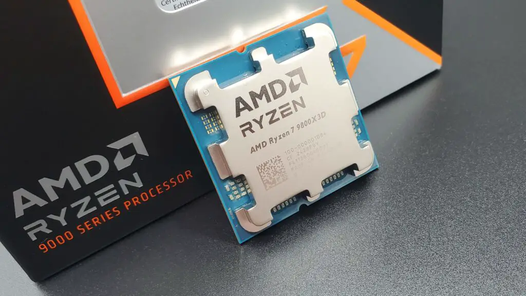 AMD Ryzen 7 9800X3D processor representing modern hardware trends
