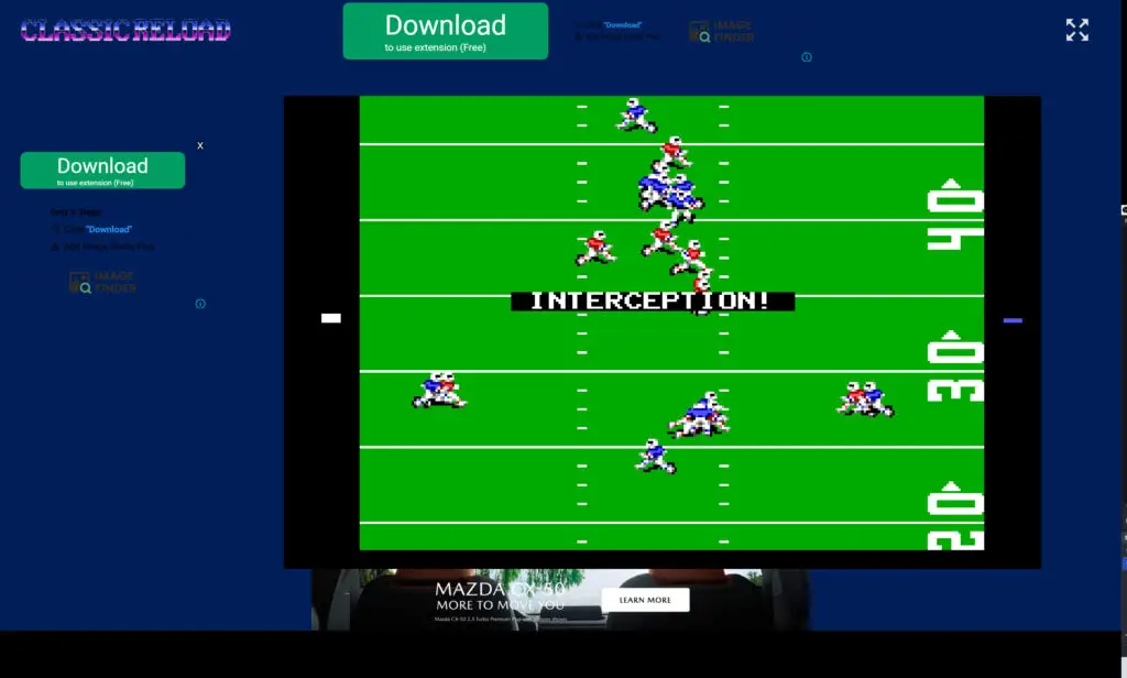 1988 Madden Gameplay Patriots vs Seahawks