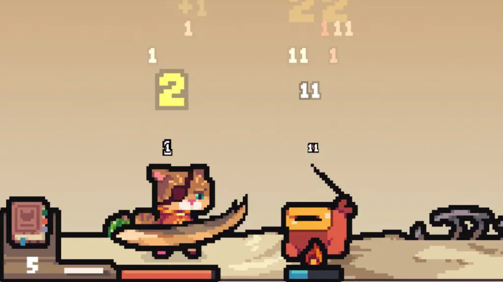 Tap Tap Loot Screen showing combat and UI