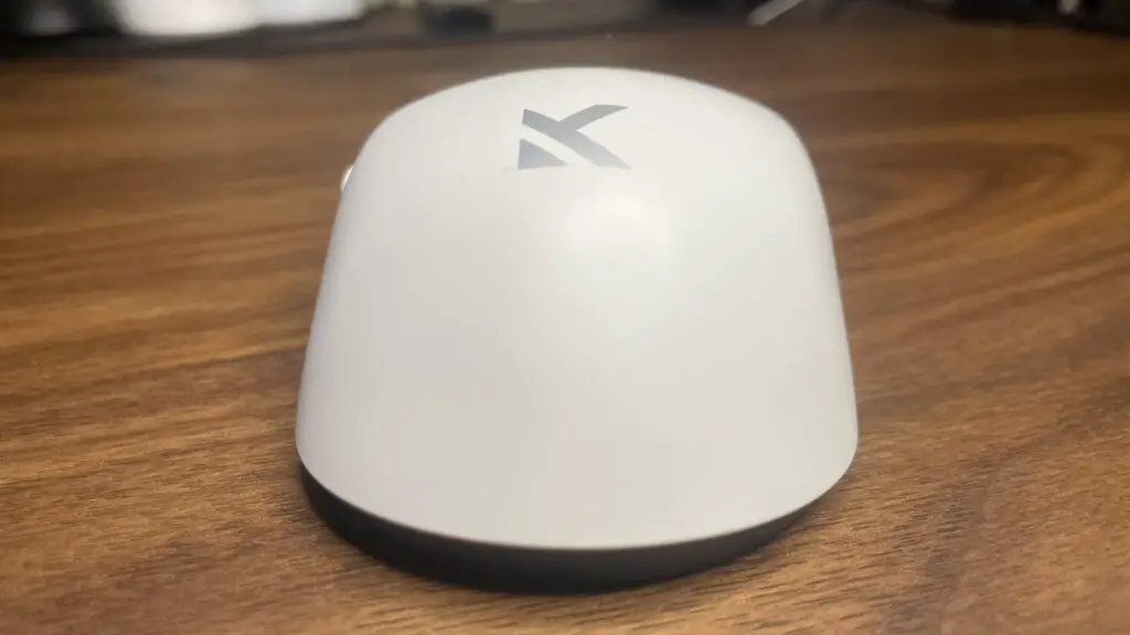 The MChose L7 Pro+ gaming mouse showing its sleek, lightweight design.