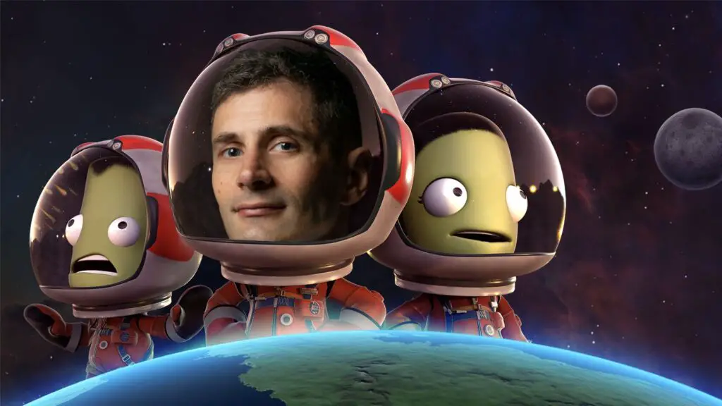 Dean Hall and some Kerbals.