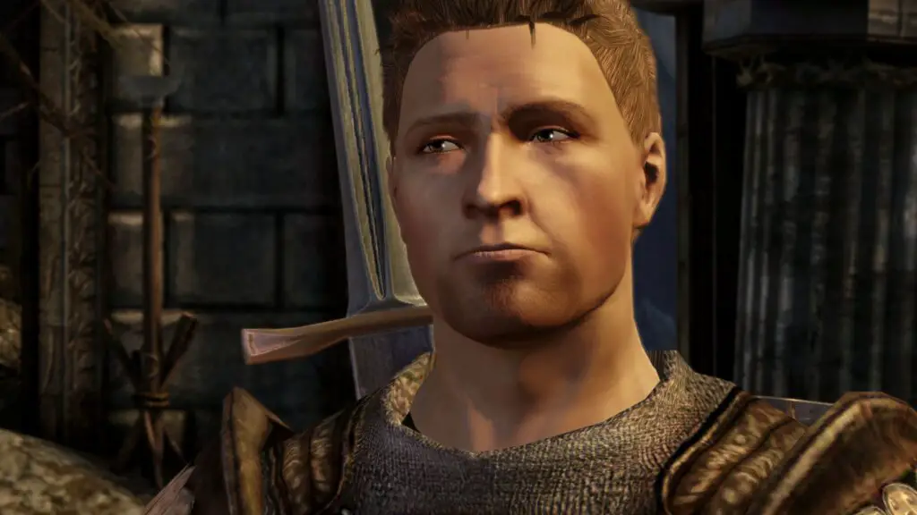 Alistair from Dragon Age representing accessible storytelling