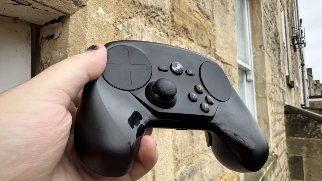 Valve Steam Controller Front View